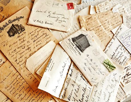 Handwritten letters