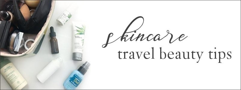 skin care travel