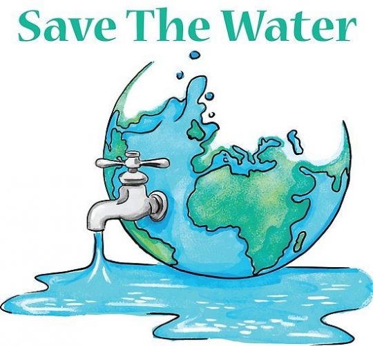 save water