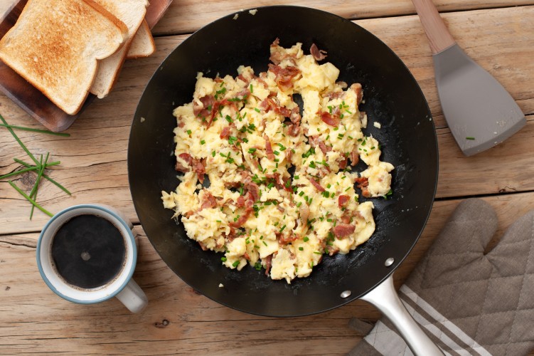 eggs with bacon Recipes