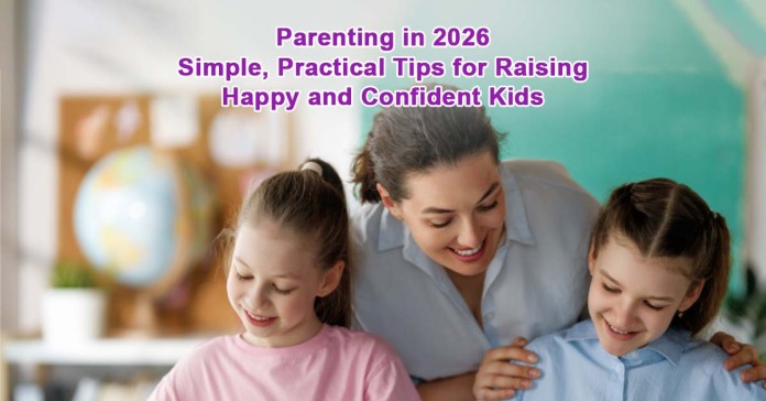 Parent and child bonding moment representing modern parenting tips and child care